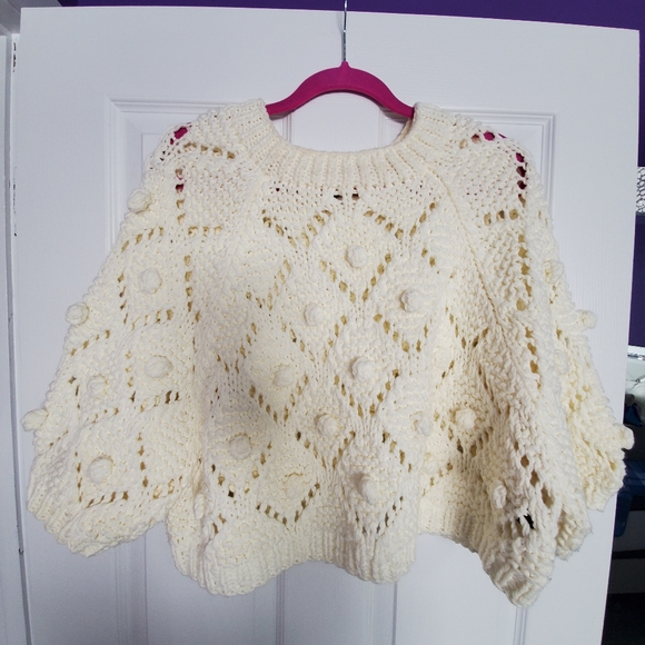 Cute knit sweater with bobbles - Picture 1 of 5